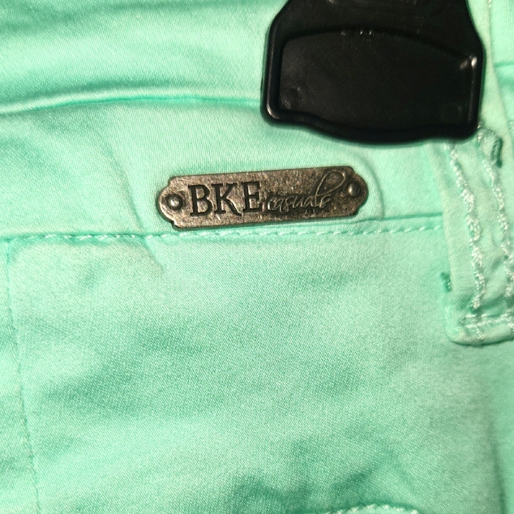EUC BKE Seafoam Green Peyton Women's Straight Leg Ankle Chinos Sz 29 - Picture 6 of 9